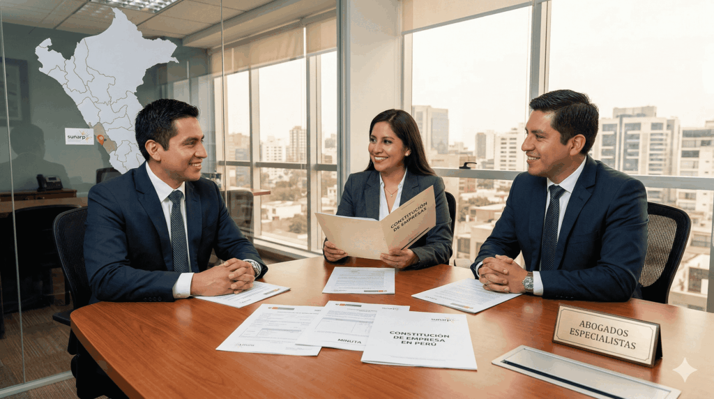 abogado para constitución de empresas en perú guía completa costos y asesoría legal​